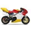 画像4: RSBOX ポケバイ CR-PBR01 50cc GP赤白黄カラーモデル ポケットバイク50ccエンジン格安消耗部品 (4)