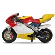 画像3: RSBOX ポケバイ CR-PBR01 50cc GP赤白黄カラーモデル ポケットバイク50ccエンジン格安消耗部品 (3)