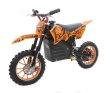 画像1: 500W搭載電動ポケバイ モトクロスモデル ダートバイクタイプポケットバイク オレンジ CR-DBE05 (1)