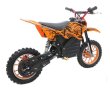 画像5: 500W搭載電動ポケバイ モトクロスモデル ダートバイクタイプポケットバイク オレンジ CR-DBE05 (5)