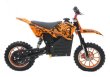 画像4: 500W搭載電動ポケバイ モトクロスモデル ダートバイクタイプポケットバイク オレンジ CR-DBE05 (4)