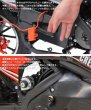 画像5: RSBOX 500W搭載電動ポケバイ 速度コントローラー付き モトクロスモデル ダートバイクタイプポケットバイク オレンジ CR-DBE07 低車高モデル (5)