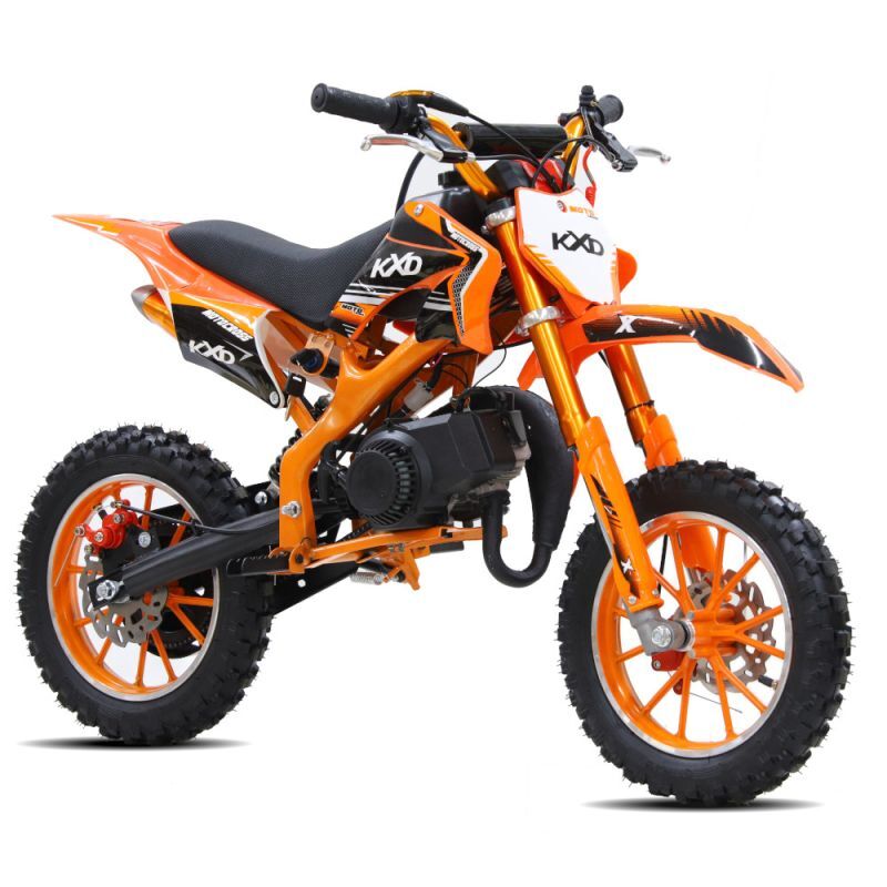 RSBOX 50cc ポケバイ モトクロス豪華ダードバイクモトクロス倒立モデルオレンジ格安消耗部品 オリジナルカラーモデル CR-DB05黒オレンジ 02ポケットバイク ミニ - 5